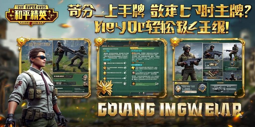 和平精英《先行者》外挂稳到飞起嘎嘎上分中